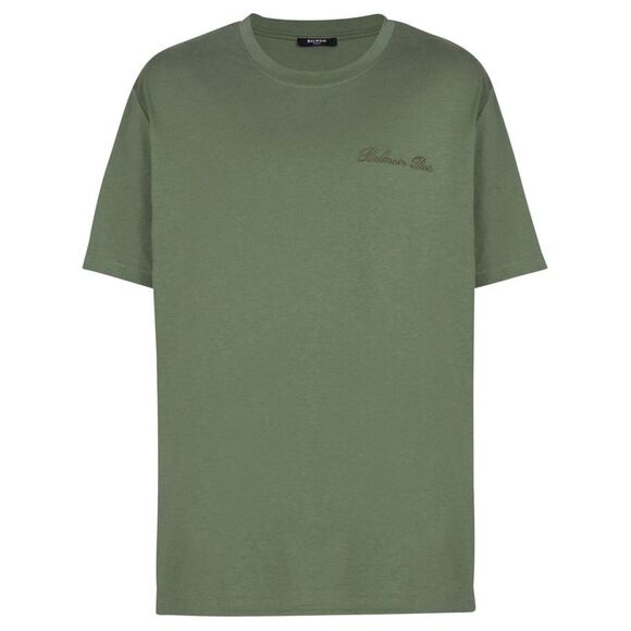 Balmain Men T-Shirt With Embroidery